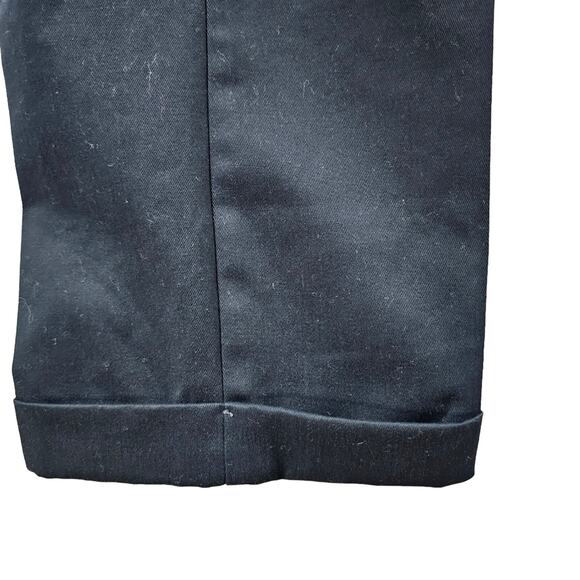 Lands' End Traditional Fit Plain Front Cuffed Chino Pants Men's Size 36 - Picture 7 of 10